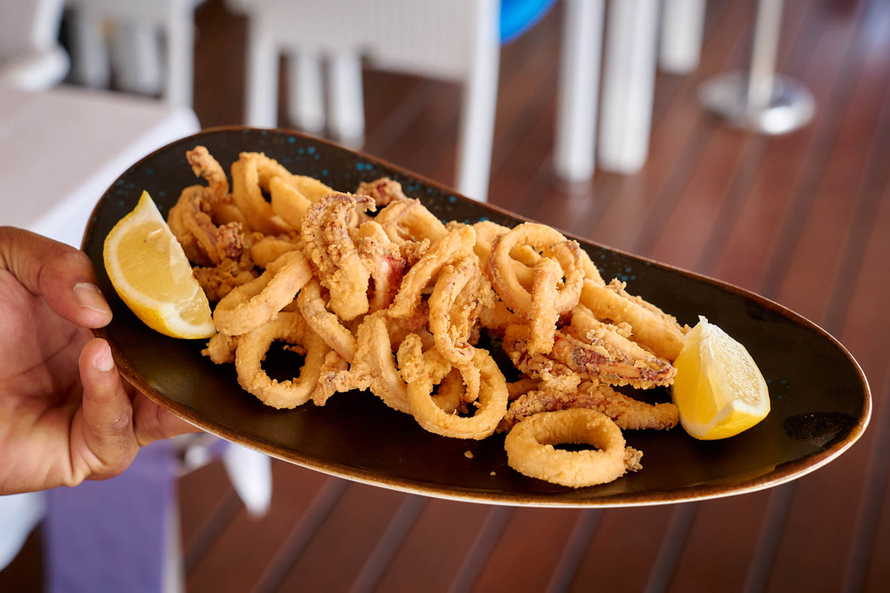 Calamares rebozados, en Ola del Mar